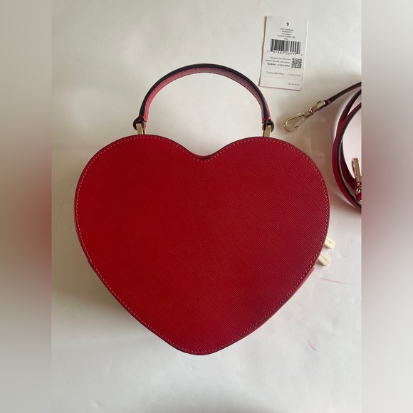 Kate Spade - Love Shack Heart Crossbody in Red ❤️❤️🌹 - Picture 3 of 10